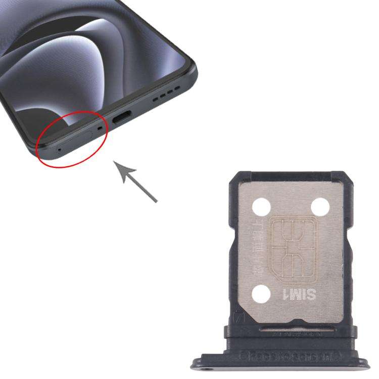 For Realme GT Neo2 Original SIM + SIM Card Tray (Black)