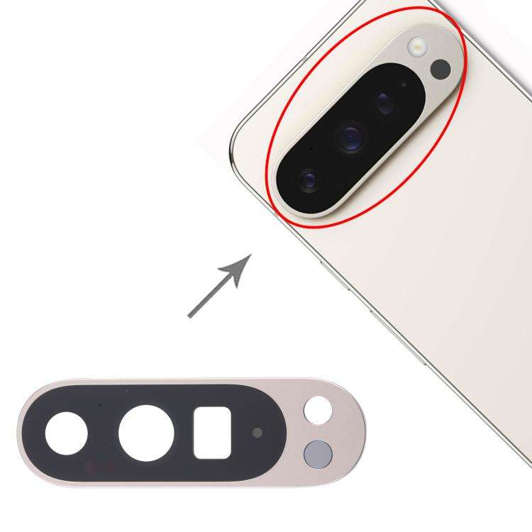 For Google Pixel 9 Pro XL Original Rear Camera Lens Cover (Gold)