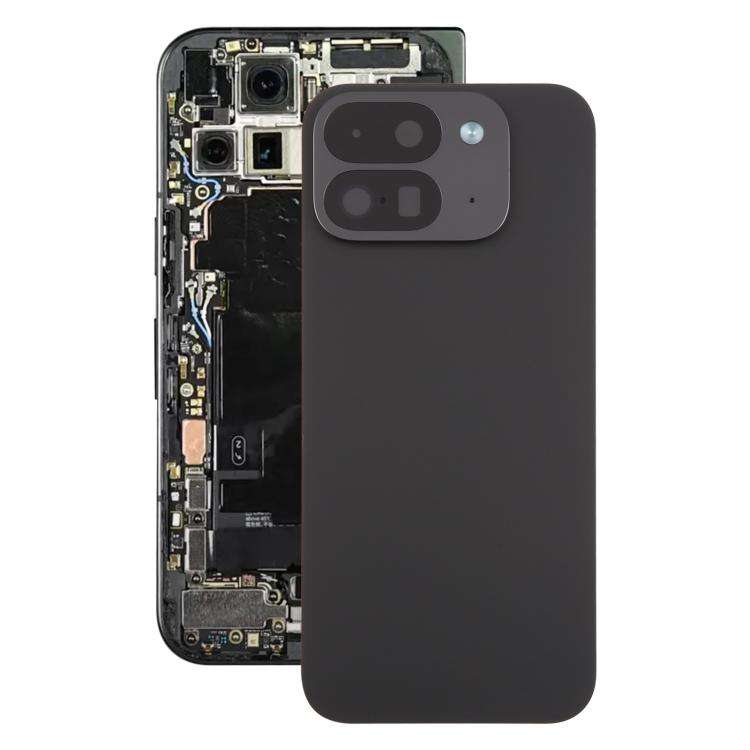 For Google Pixel 9 Pro Fold Original Back Cover with Camera Lens Cover(Black)