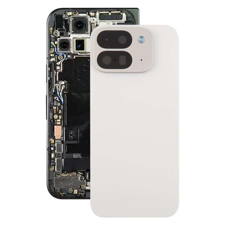 For Google Pixel 9 Pro Fold Original Back Cover with Camera Lens Cover(White)