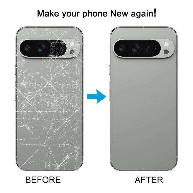 For Google Pixel 9 Pro Original Back Cover(Gray)