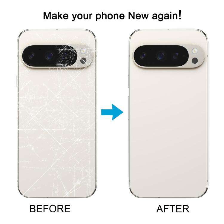 For Google Pixel 9 Pro Original Back Cover(White)