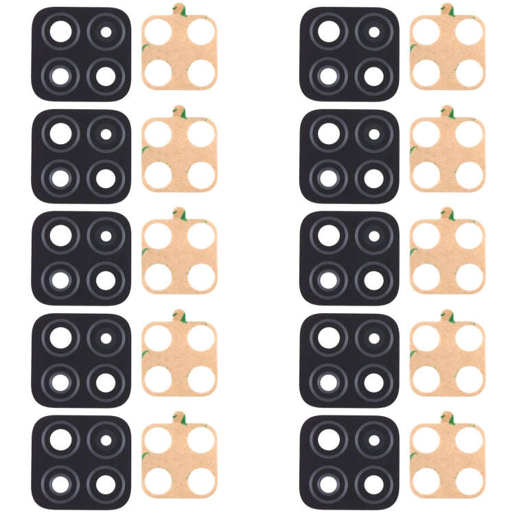 For OPPO A73 5G / A53 5G / A72 5G PDYM20 10pcs Back Camera Lens