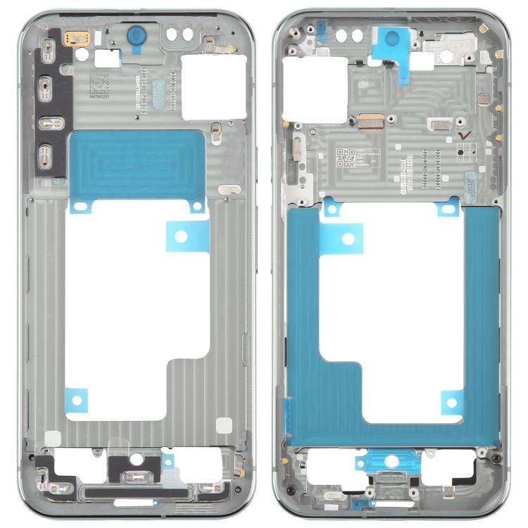 For Google Pixel 9 Pro XL Original Middle Frame Bezel Plate (Cyan)