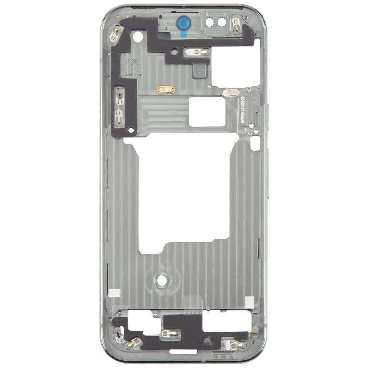 For Google Pixel 9 Pro Original Middle Frame Bezel Plate (Cyan)