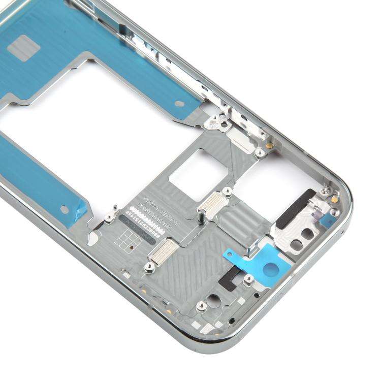 For Google Pixel 9 Pro Original Middle Frame Bezel Plate (Cyan)