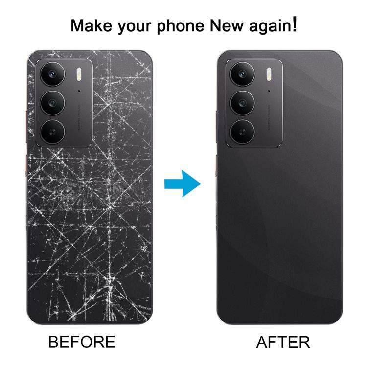 For Realme C75 4G Original Back Cover with Camera Lens Cover(Yellow)