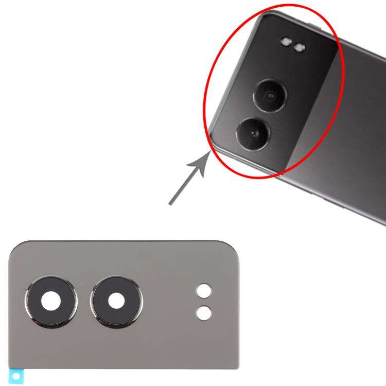 For OnePlus Nord 4 CPH2663 CPH2661 Original Rear Camera Lens Cover (Black)