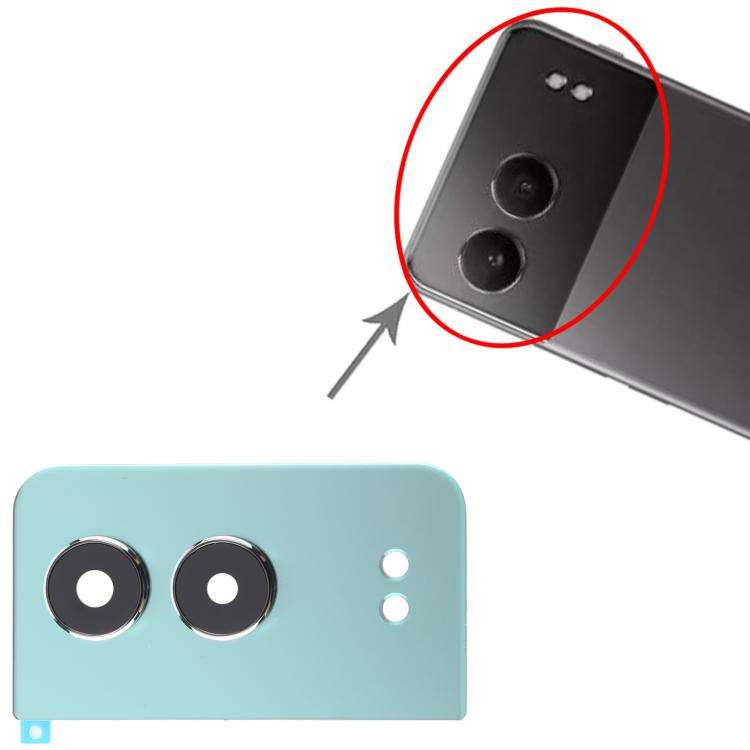 For OnePlus Nord 4 CPH2663 CPH2661 Original Rear Camera Lens Cover (Green)