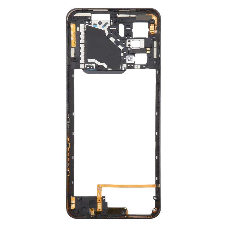 For ZTE nubia Neo 3 Plastic Middle Frame Bezel Plate (Black)