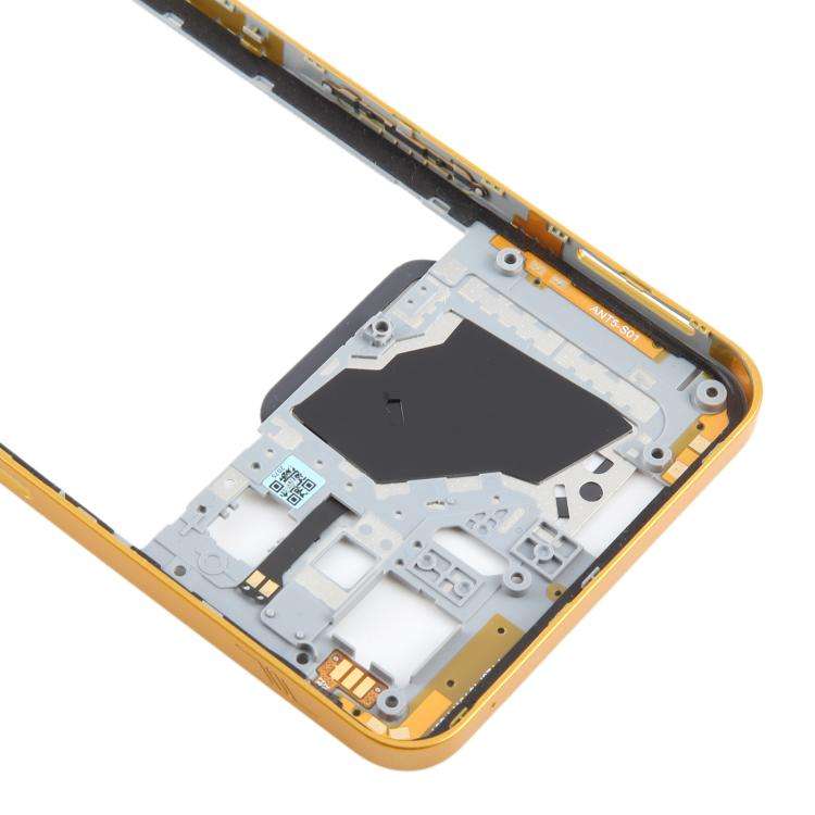 For ZTE nubia Neo 3 Plastic Middle Frame Bezel Plate (Gold)