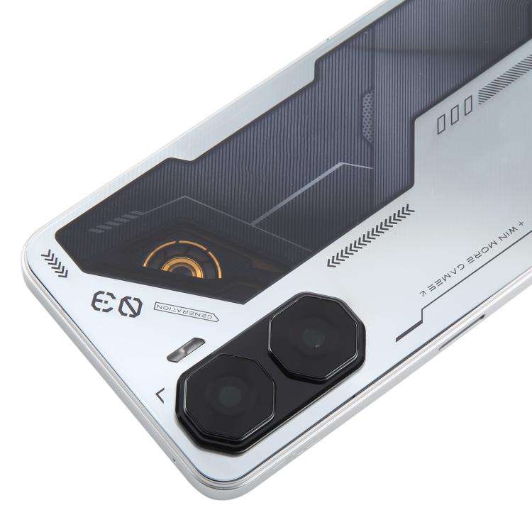 For ZTE nubia Neo 3 Plastic Battery Back Cover with Middle Frame / Camera Lens Cover(Silver)