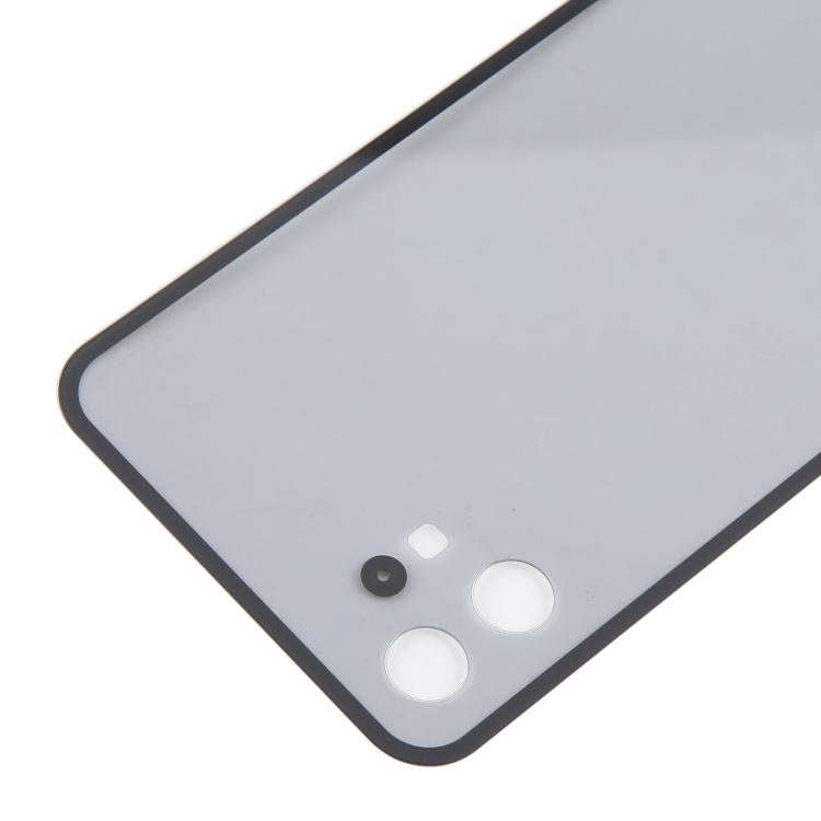 For Nothing Phone 1 A063 Glass Battery Back Cover(Transparent black)