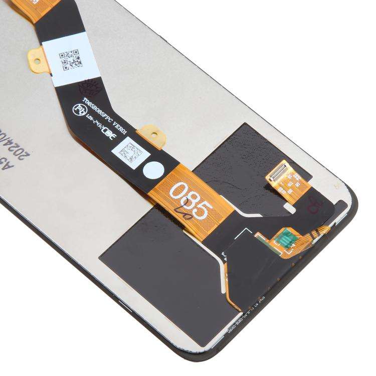 For Cricket Debut S3 LCD Screen with Digitizer Full Assembly (Black)