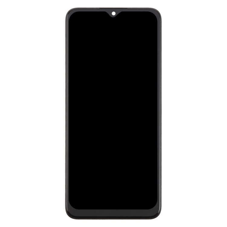 For Cricket Magic 2 5G 2024 U655AC LCD Screen Digitizer Full Assembly with Frame (Black)