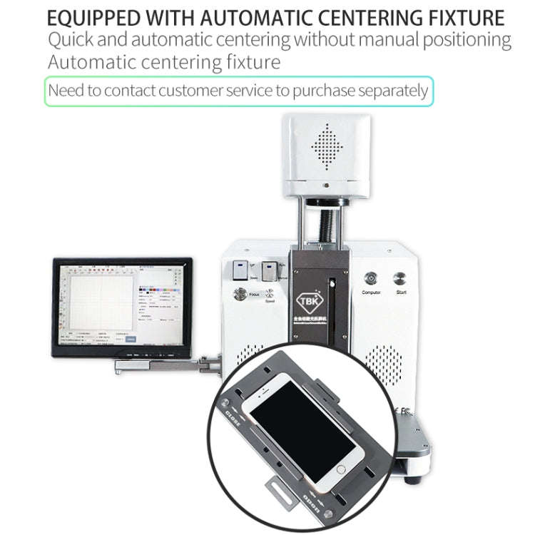 TBK-958C Automatic Laser Marking Screen Separater Repair Machine