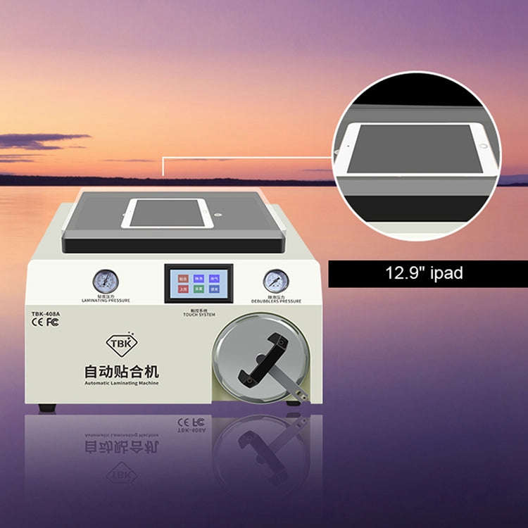 TBK-408A 15 inch Mobile Phone LCD Automatic Laminating Machine Transparent Cover and Autoclave Bu...