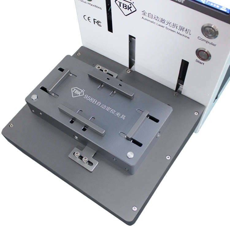 TBK-958A 220V Automatic Laser Cutting Machine Back Glass Remover Laser Separating Engraving Marki...