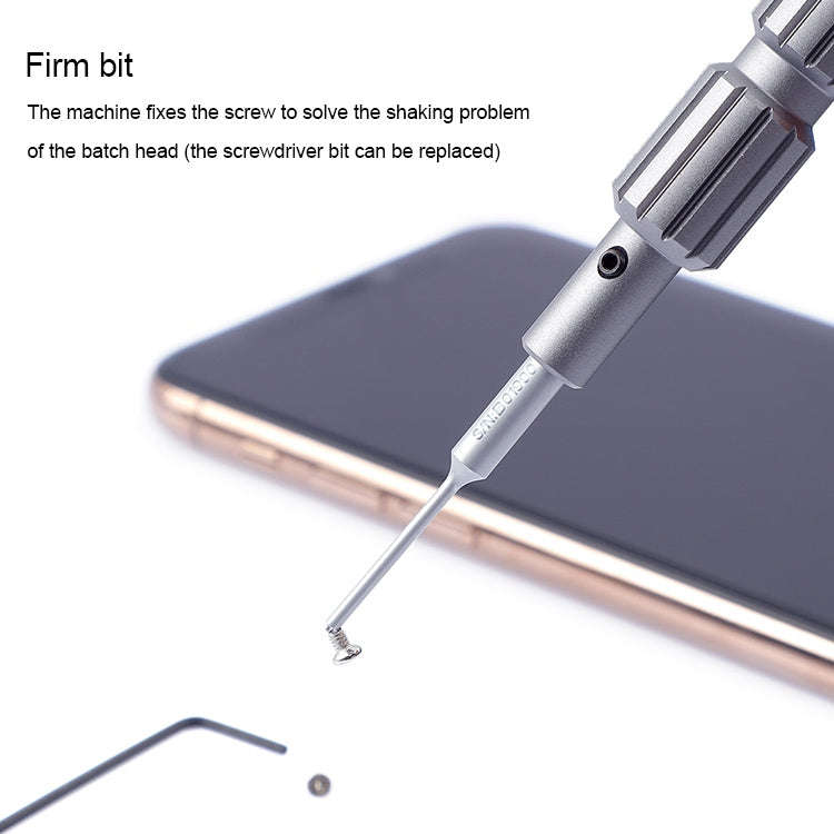 Qianli i-Thor S2 Precision 3D Texture Hollow Cross Tip Middle Bezel Screwdriver