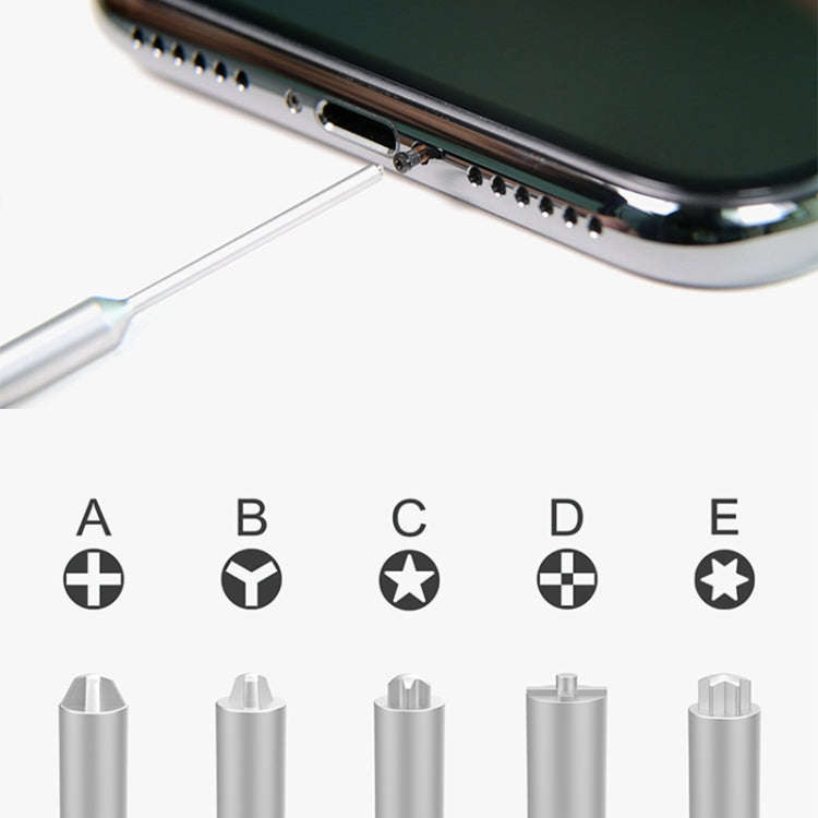 XL-655 3D Non-slip Torx T2 Screwdriver