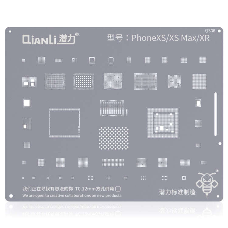 QIANLI QS05 Replacement Bumblebee Stencil For iPhone XR / XS / XS Max