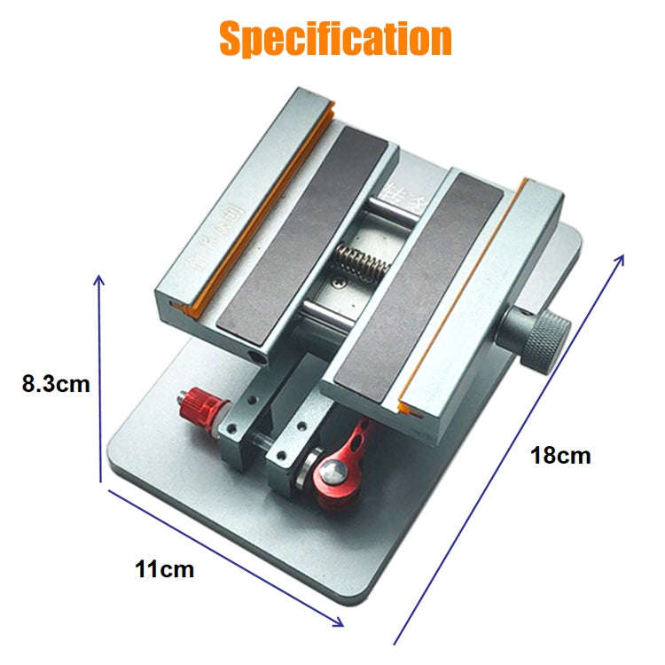 XHZC-125 360 Degrees Rotating Multifunction PCB Fixture Mainboard Repair Holder + 4 in 1 Metal Cr...