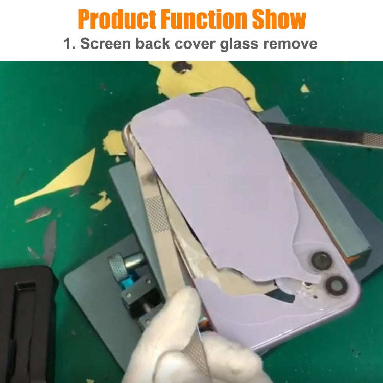 XHZC-125 360 Degrees Rotating Multifunction PCB Fixture Mainboard Repair Holder + 4 in 1 Metal Cr...