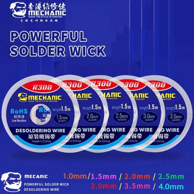 MECHANIC R300 1.5M 3.0MM Suction Tin Wire
