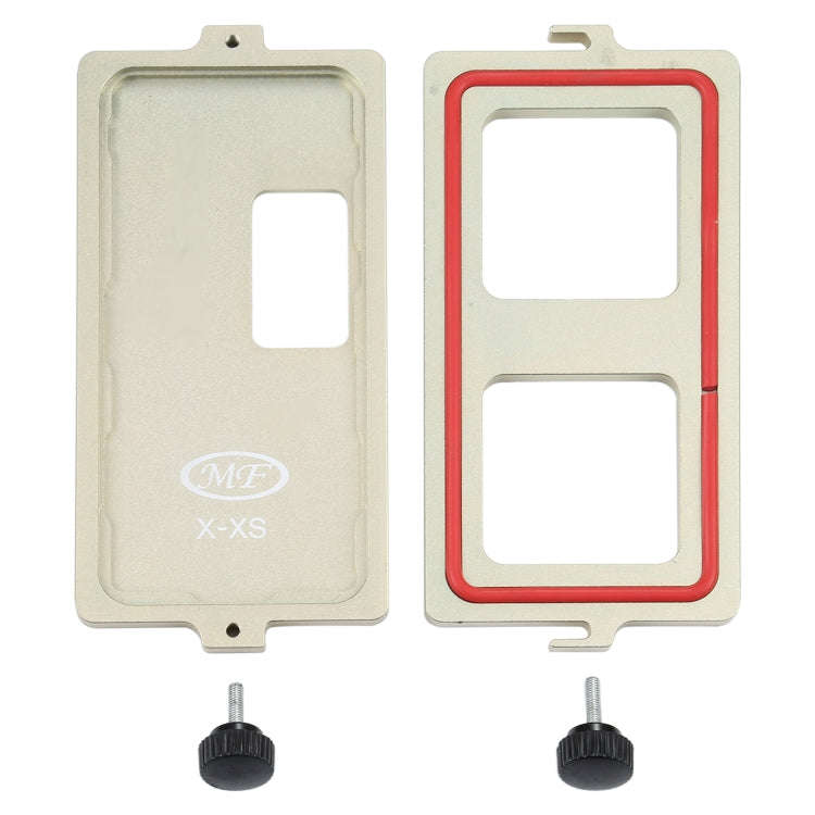 Screw Fixed LCD Screen Frame Bezel Pressure Holding Mold Clamp Mold For iPhone X-XS