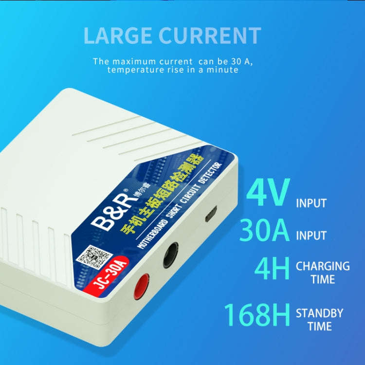 B&R JC-30A Super Current Mobile Phone Motherboard Short-Circuit Detector Repairer Tool