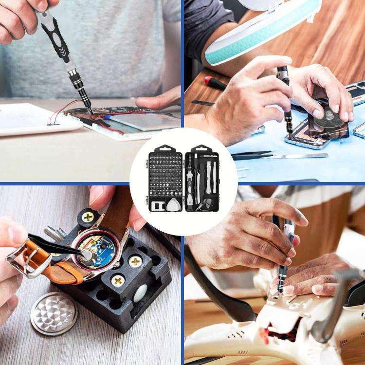 122 in 1 Precision Magnetic Screwdriver Kit(White)