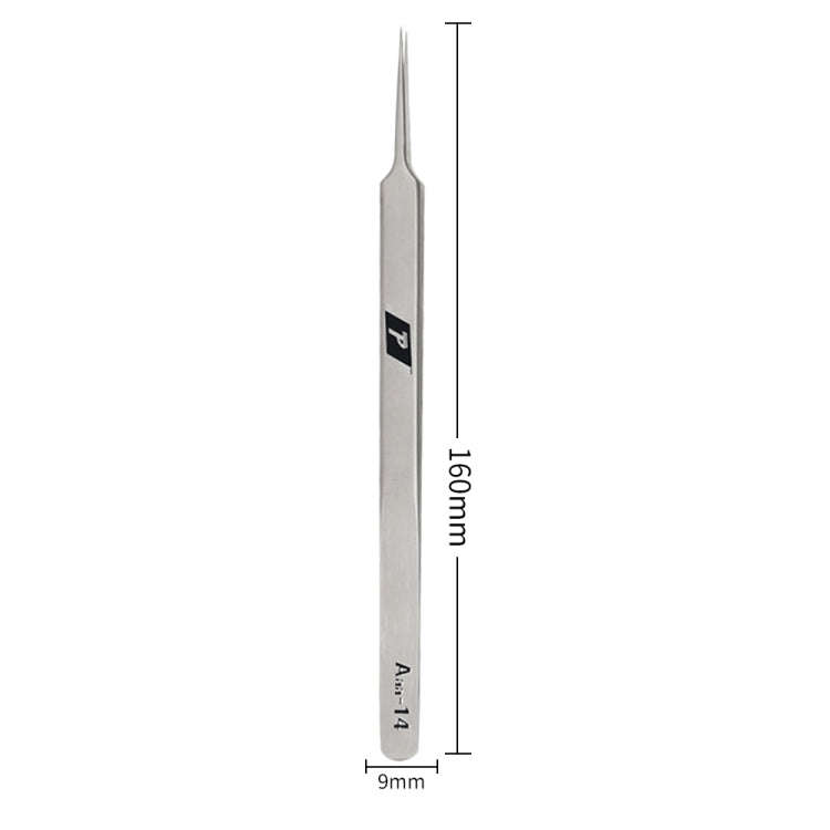 Aaa-14 Stainless Steel Ultra Fine High Hardness Tenacity Durable Tweezers
