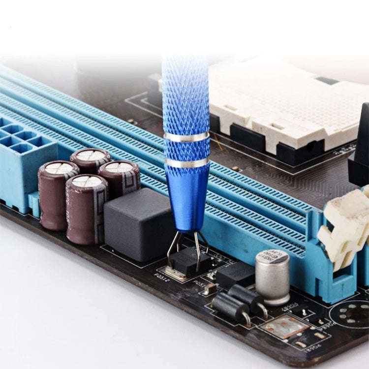JIAFA JF-620 IC Chip Extractor Remover Tool BGA Electronic Component Puller(Blue)