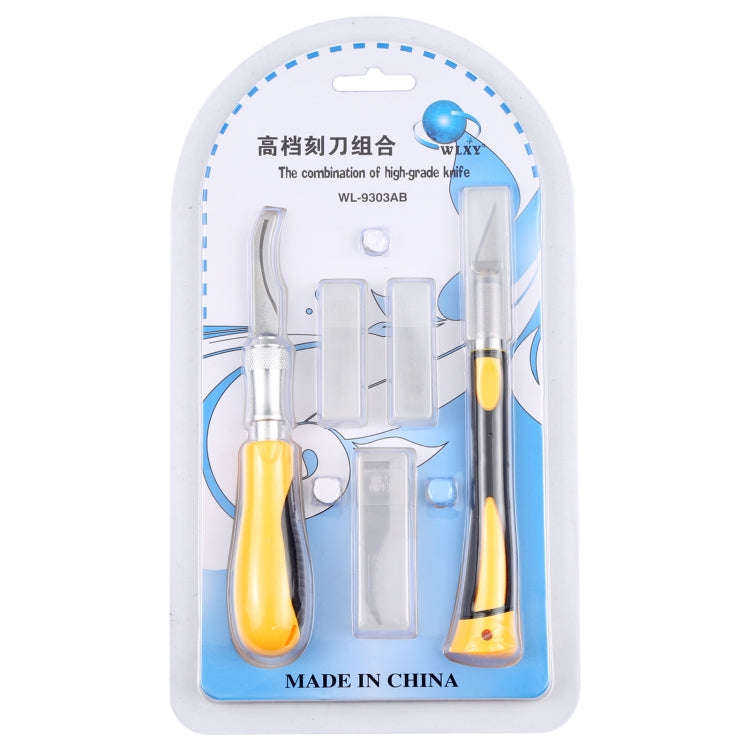 WLXY-9303 5 in 1 Multi-functional Non-Slip Handle Engraving Cutter