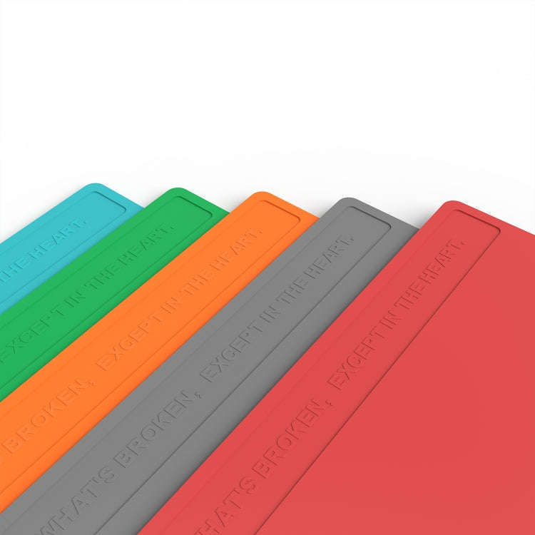 2UUL Heat Resisting Silicone Pad, Size: 40 x 28cm (Red)