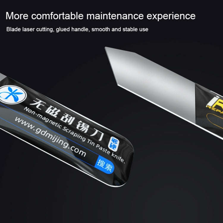 Mijing 2 in 1 Non Magnetic Svraping Tin Knife