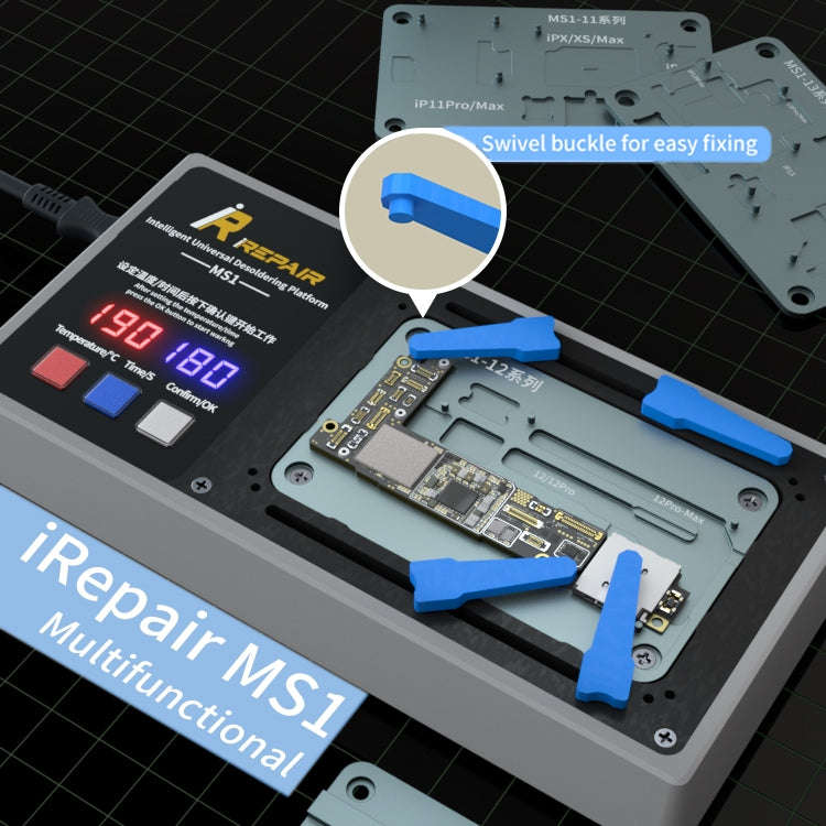 Mijing iRepair Ms1 Desoldering Platform With Moulds for iPhone X-13 Pro Max