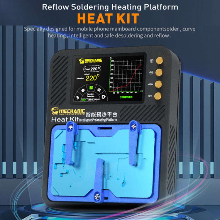 Mechanic Reflow Soldering Heating Platform , EU Plug