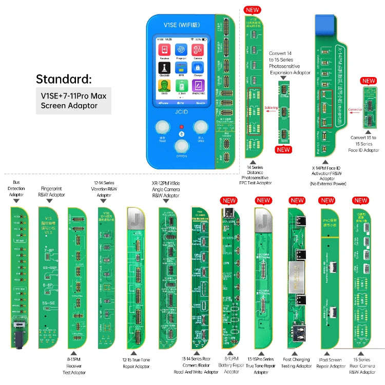 JC V1SE Mobile Phone Code Reading Programmer Set For iPhone