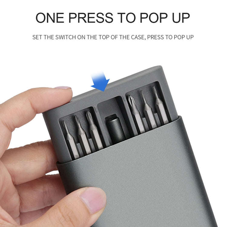 24 in 1 S2 Precision Screwdriver Set (Grey)