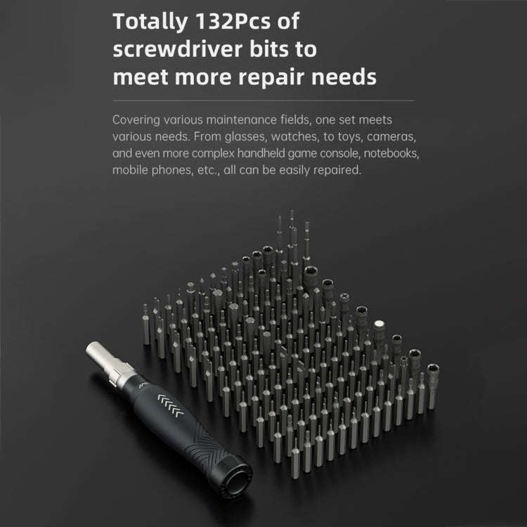 JAKEMY JM-8183 145 in 1 Manual Multi-purpose Tool Screwdriver Set