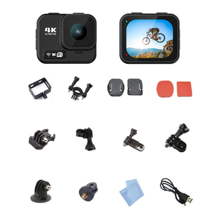 B08S 21m Underwater Waterproof Diving Mini Action Camera Anti-shake Recorder (Black)