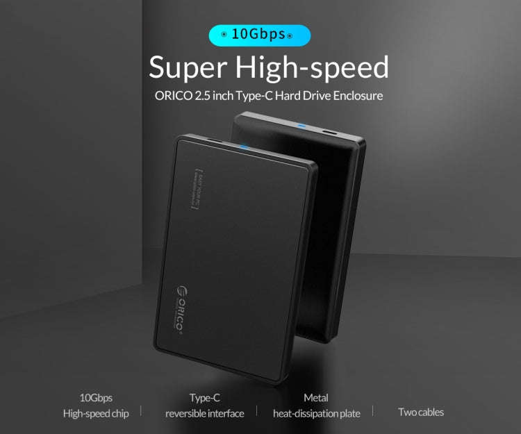 ORICO 2.5 inch Type-C Hard Drive Enclosure