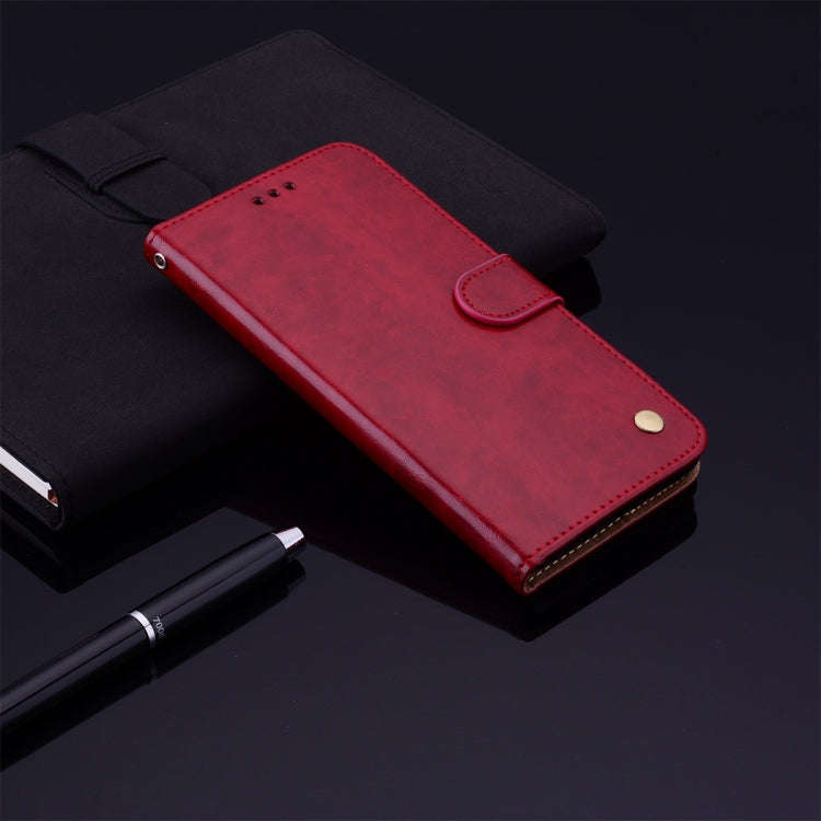 Business Style Oil Wax Texture Horizontal Flip Leather Case for Huawei Honor 8A (with Fingerprint...