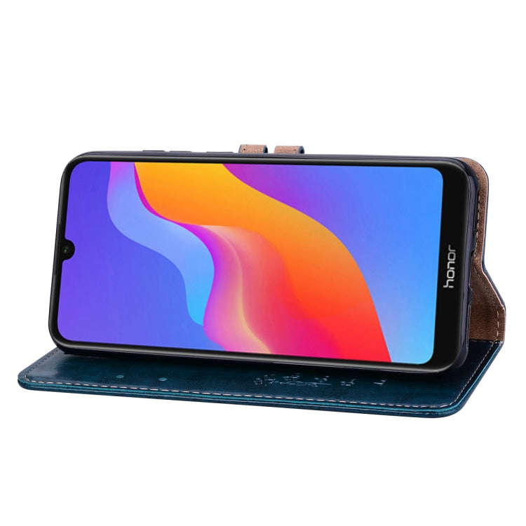 Business Style Oil Wax Texture Horizontal Flip Leather Case for Huawei Honor 8A (with Fingerprint...