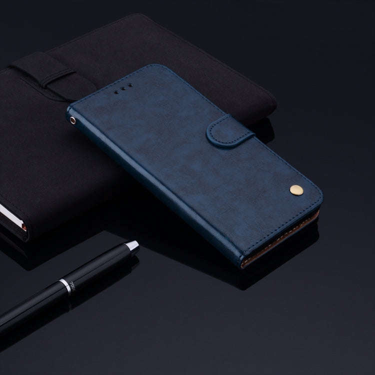 Business Style Oil Wax Texture Horizontal Flip Leather Case for Huawei Honor 8A (with Fingerprint...