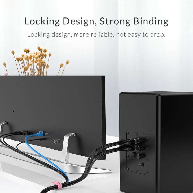 ORICO SG-RH5 5PCS Colorful Silicone Cable Tie