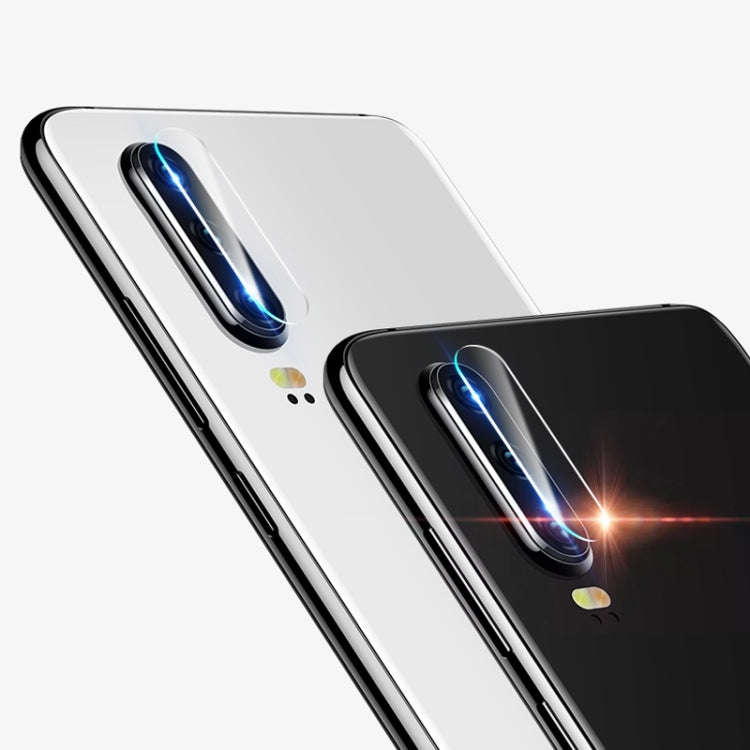 2 PCS mocolo 0.15mm 9H 2.5D Round Edge Rear Camera Lens Tempered Glass Film for Huawei P30 Lite