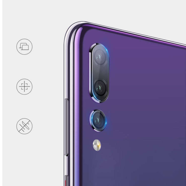 2 PCS mocolo 0.15mm 9H 2.5D Round Edge Rear Camera Lens Tempered Glass Film for Huawei P20 Pro