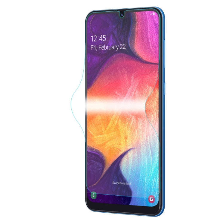 ENKAY Hat-Prince 0.1mm 3D Full Screen Protector Explosion-proof Hydrogel Film for Galaxy A30 / A50